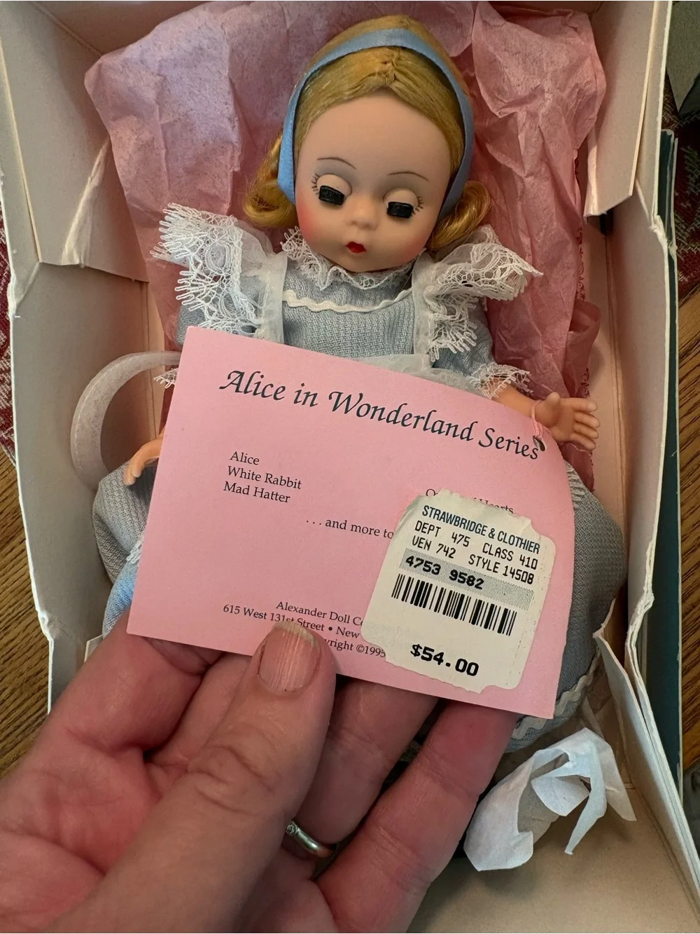 Madame Alexander Doll - “Alice in Wonderland “